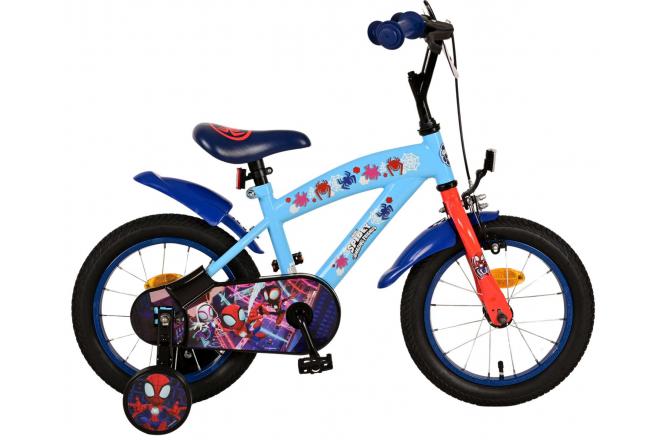 Load image into Gallery viewer, Spidey Kinderfiets - Jongens - 14 inch - Blauw
