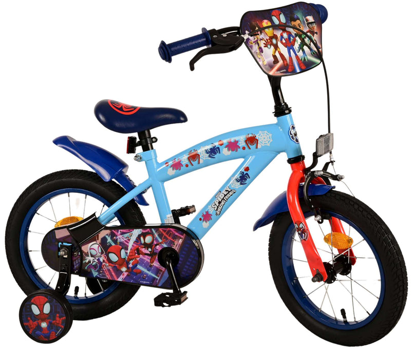 Load image into Gallery viewer, Spidey Kinderfiets - Jongens - 14 inch - Blauw
