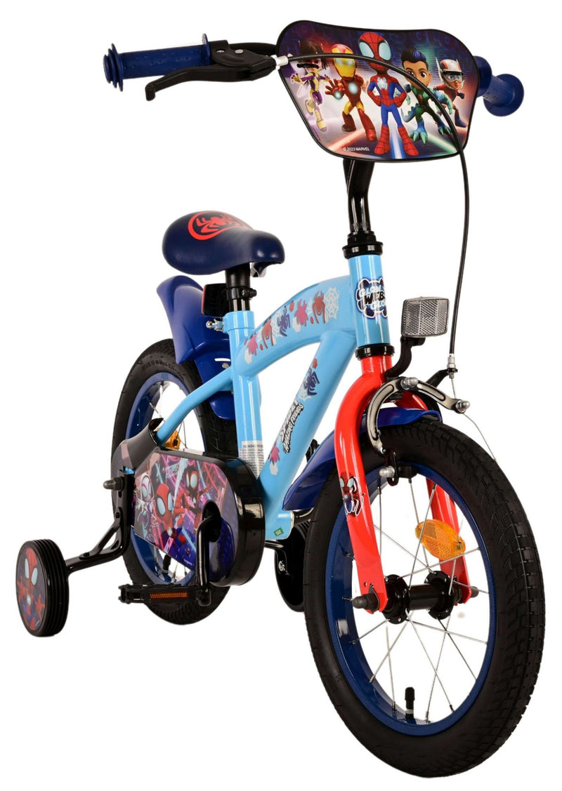 Load image into Gallery viewer, Spidey Kinderfiets - Jongens - 14 inch - Blauw
