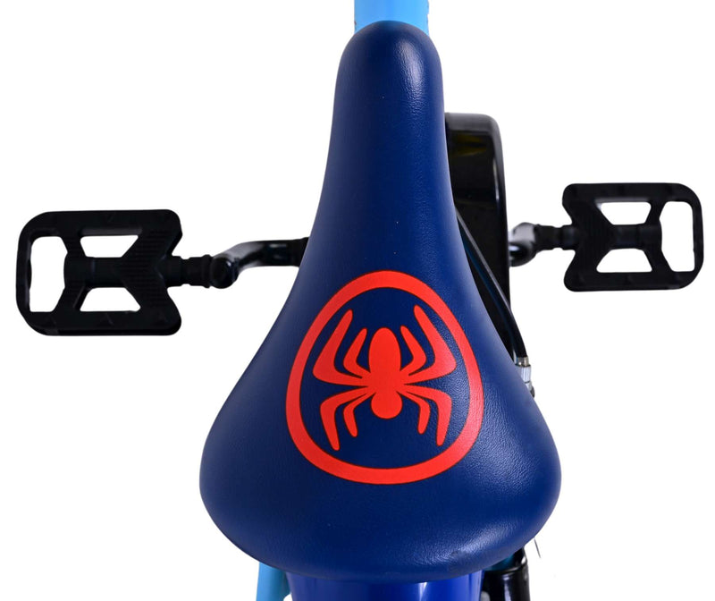 Load image into Gallery viewer, Spidey and his amazing friends Spidey Kinderfiets Jongens 12 inch Blauw Twee handremmen
