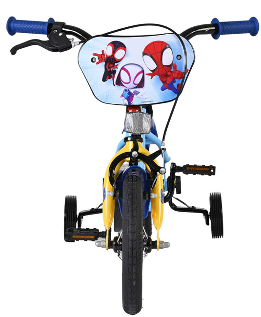 Spidey und seine tollen freunde spidey kinderfiets - jongens - 12 inch - blauw
