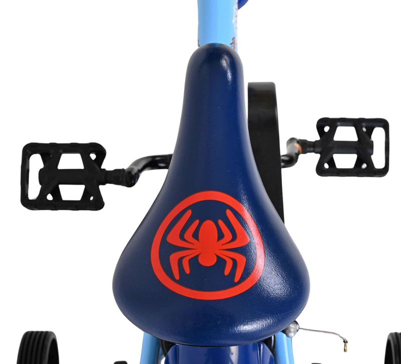 Afbeelding laden in galerijviewer, Spidey und seine tollen freunde spidey kinderfiets - jongens - 12 inch - blauw - twee handremmen
