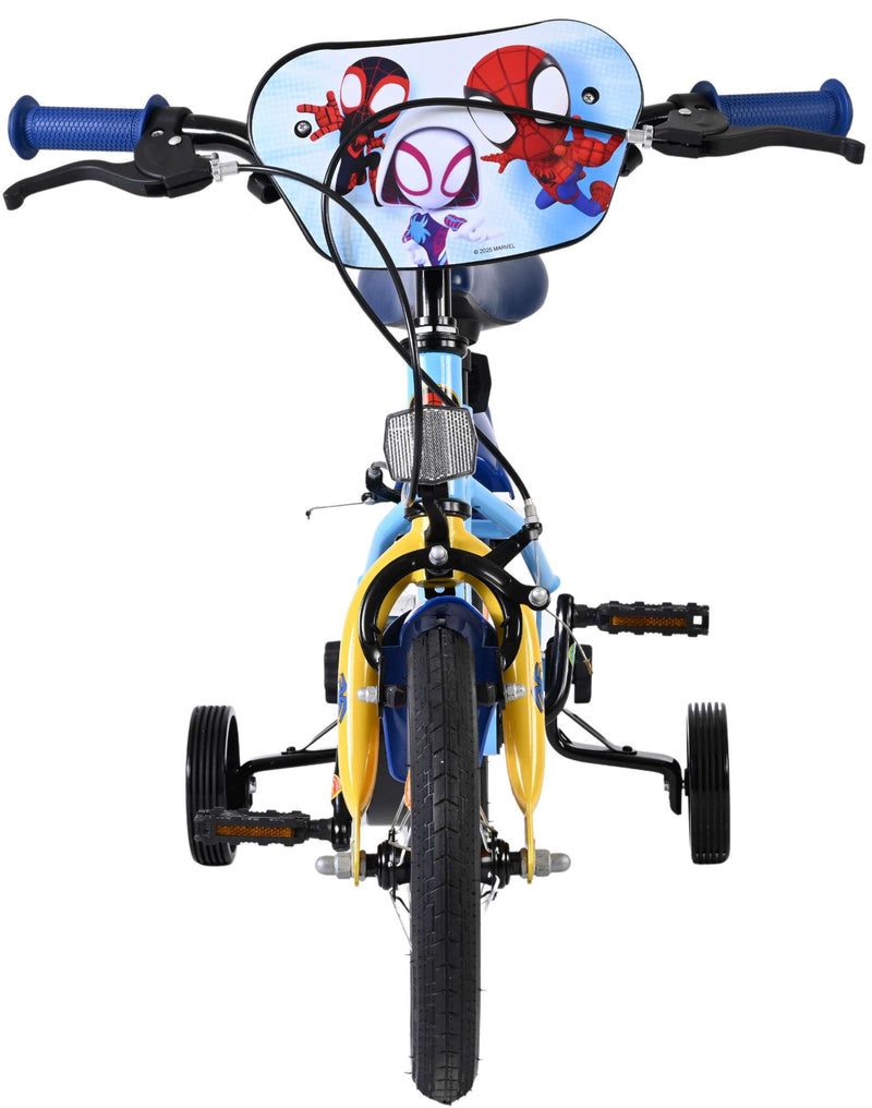 Afbeelding laden in galerijviewer, Spidey und seine tollen freunde spidey kinderfiets - jongens - 12 inch - blauw - twee handremmen
