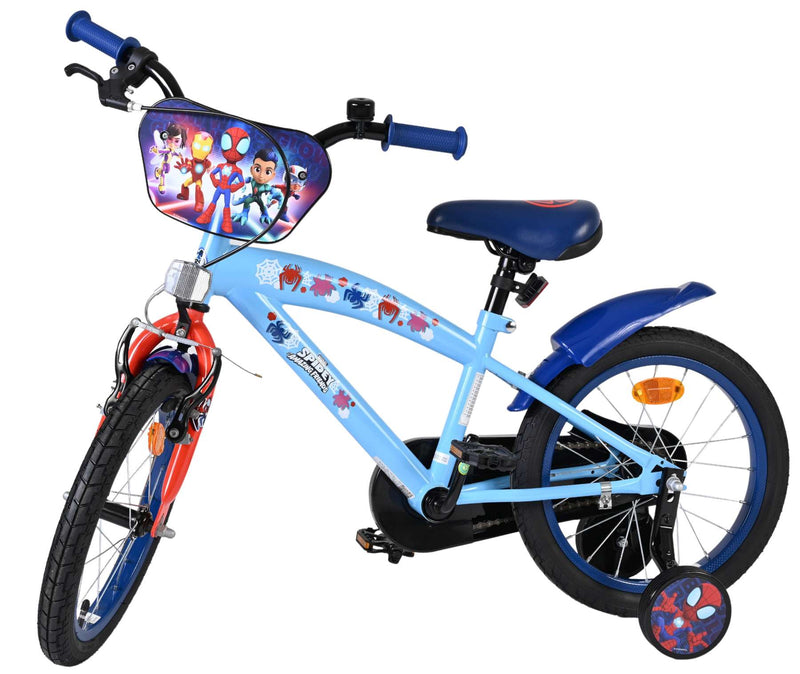 Load image into Gallery viewer, Spidey und seine tollen freunde spidey kinderfiets - jongens - 16 inch - blauw

