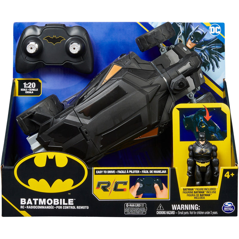Load image into Gallery viewer, Spin Master Spin Batmobile met afstandsbediening (2,4 GHz)
