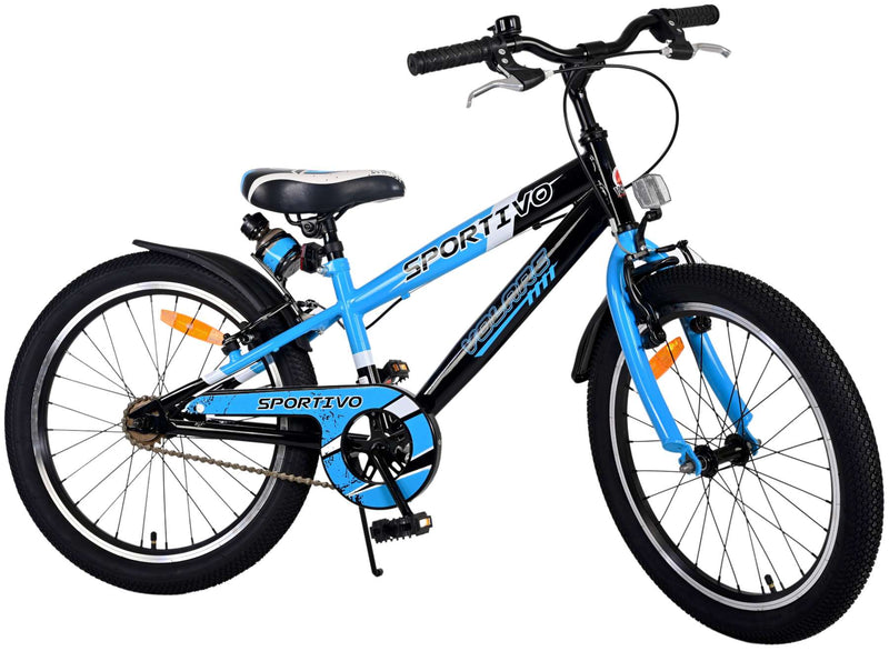 Load image into Gallery viewer, Volare Sportivo Kinderfiets - Jongens - 20 inch - Blauw - Twee handremmen
