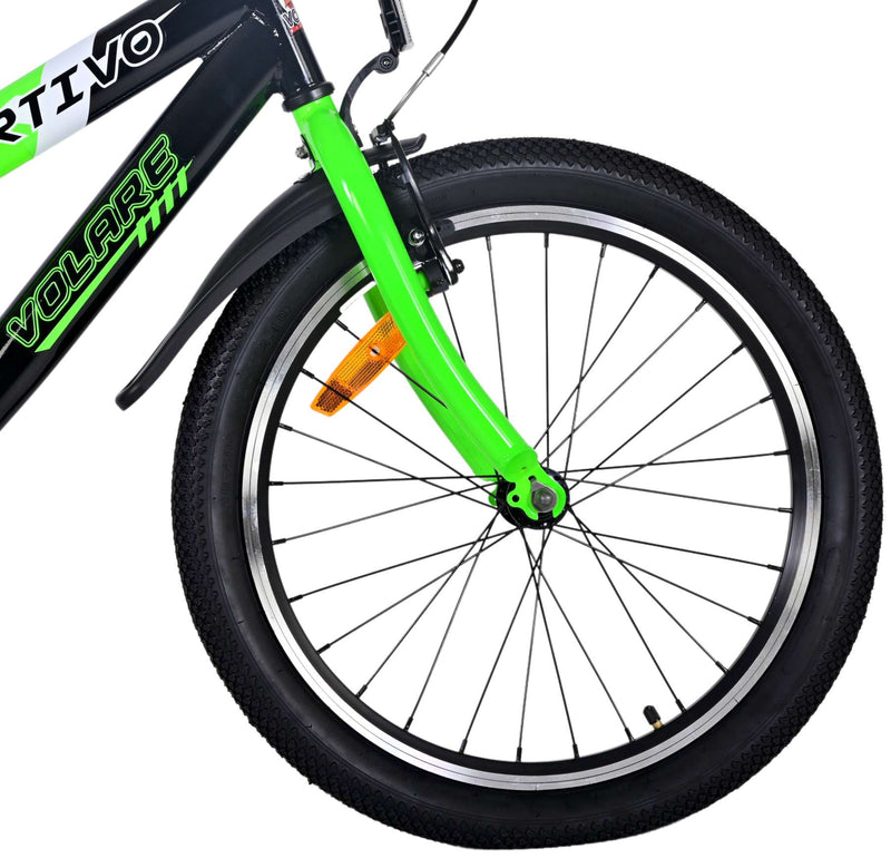 Load image into Gallery viewer, Volare Sportivo Kinderfiets - Jongens - 20 inch - Groen
