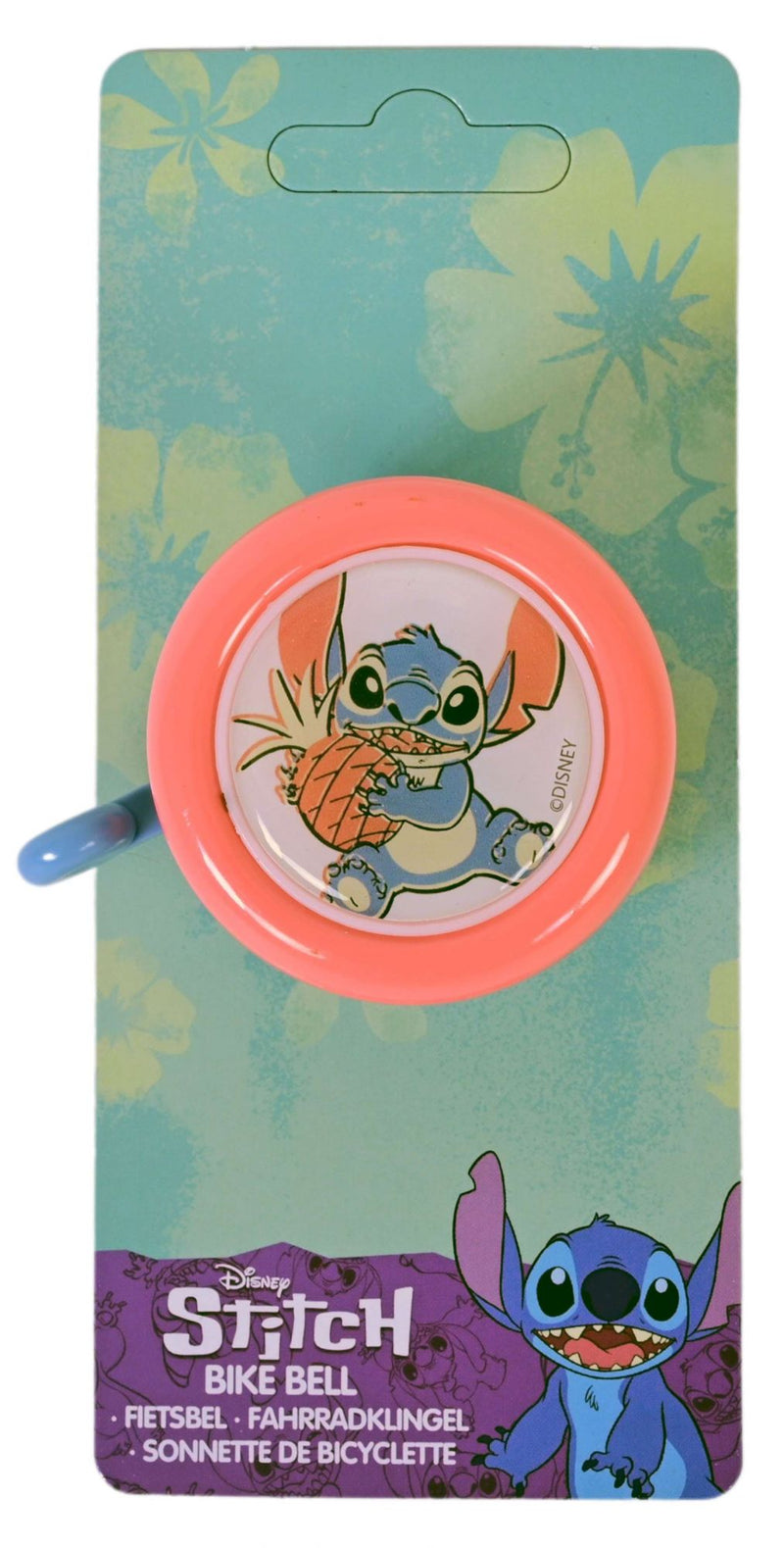 Load image into Gallery viewer, Stich disney stitch fietsbel - roze koraal blauw
