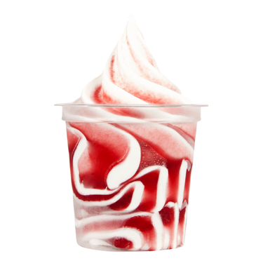 Domini sundae softijscup aardbeiensaus (12x 140 ml)