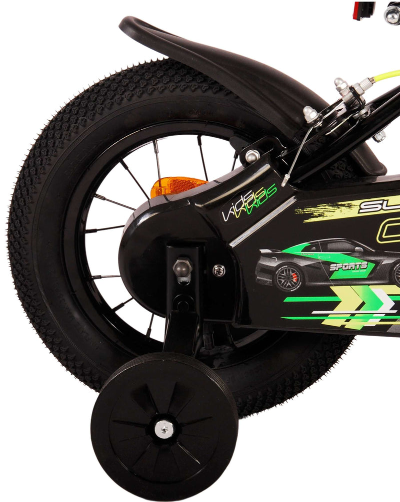 Load image into Gallery viewer, Volare super gt kinderfiets - jongens - 12 inch - groen - twee handremmen
