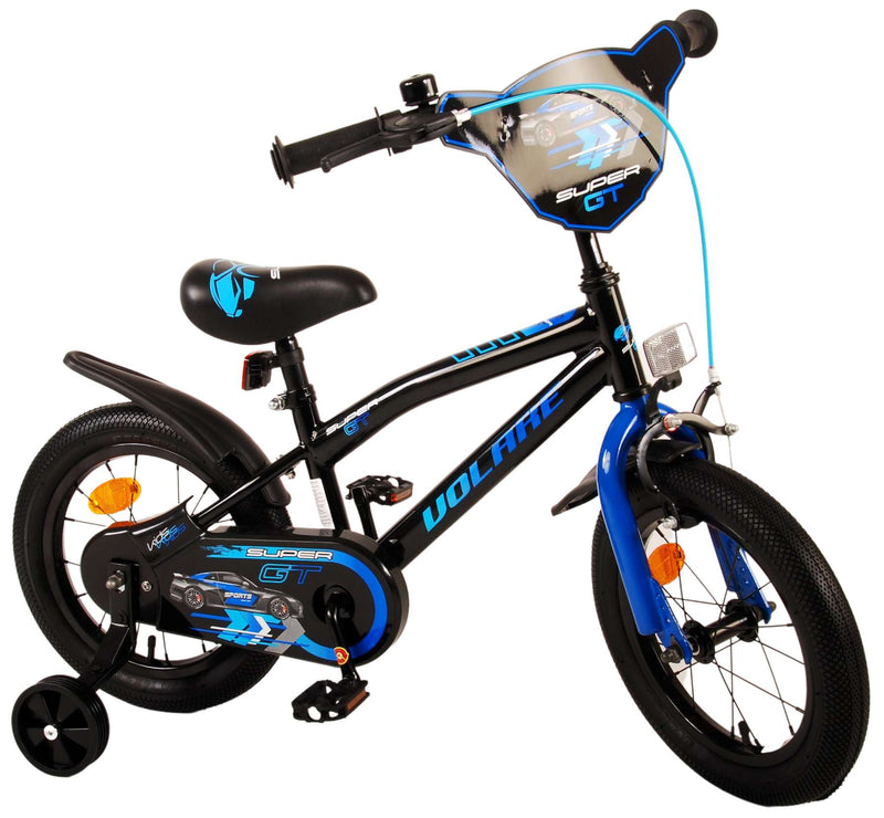 Load image into Gallery viewer, Volare Super GT Kinderfiets - Jongens - 14 inch - Blauw
