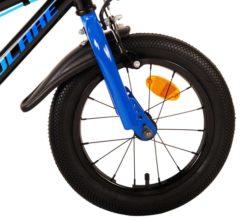 Load image into Gallery viewer, Volare Super GT Kinderfiets - Jongens - 14 inch - Blauw - Twee handremmen
