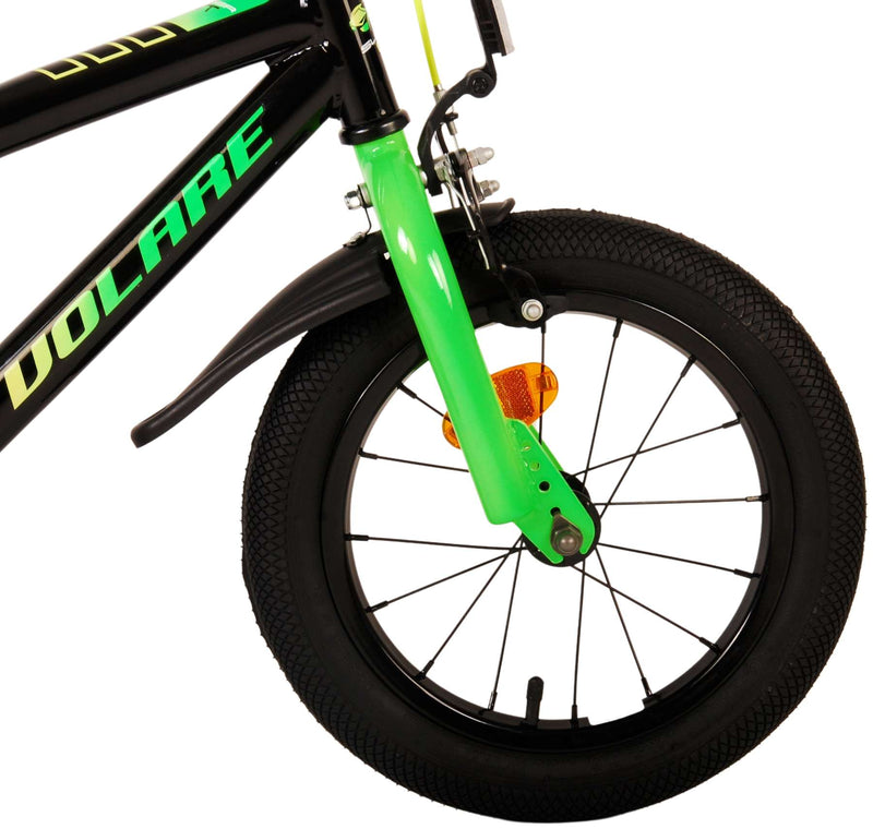 Load image into Gallery viewer, Volare super gt kinderfiets - jongens - 14 inch - groen - twee handremmen
