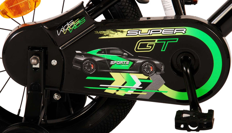 Load image into Gallery viewer, Volare Super GT Kinderfiets - Jongens - 14 inch - Groen
