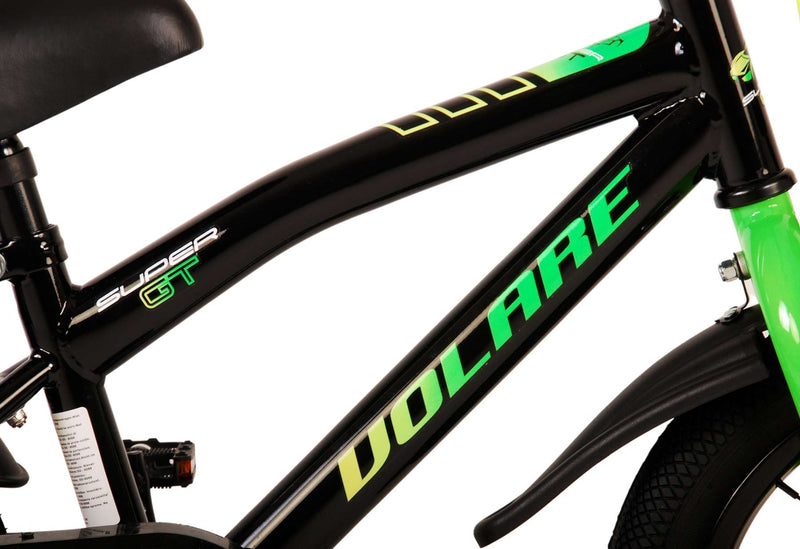 Load image into Gallery viewer, Volare super gt kinderfiets - jongens - 14 inch - groen - twee handremmen
