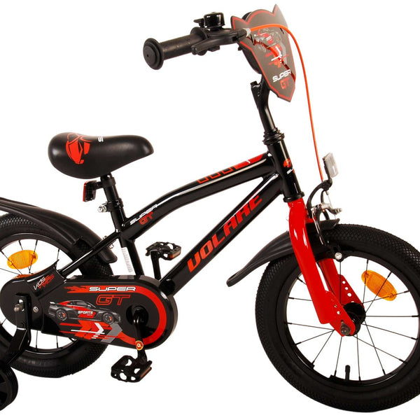 Volare Super GT Kinderfiets - Jongens - 14 inch - Rood