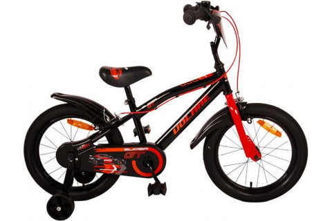 Volare Super GT Kinderfiets - Jongens - 16 inch - Rood - Twee handremmen