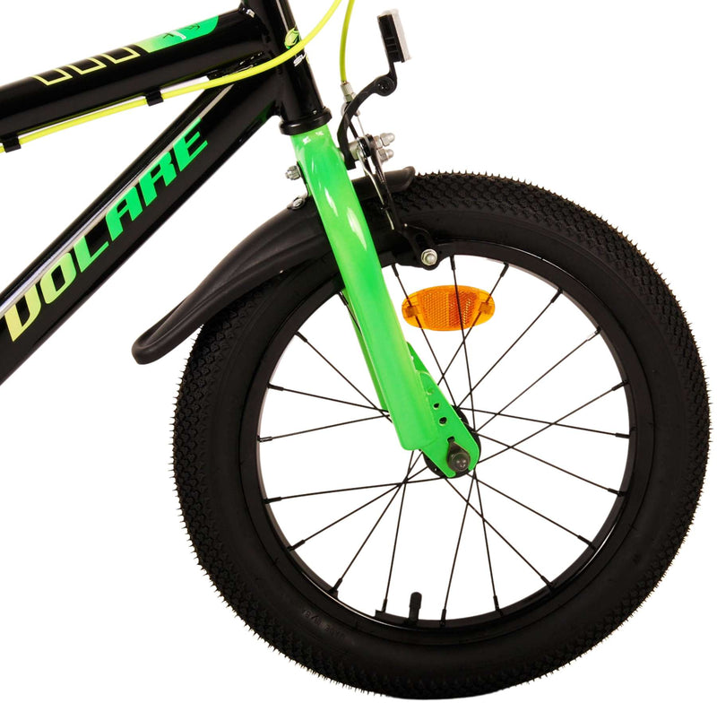 Load image into Gallery viewer, Volare Super GT Kinderfiets - Jongens - 16 inch - Groen - Twee handremmen
