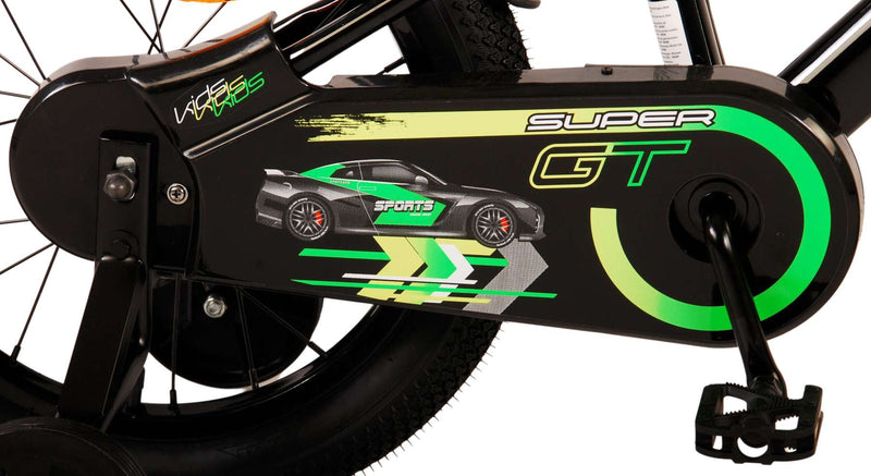 Load image into Gallery viewer, Volare Super GT Kinderfiets - Jongens - 16 inch - Groen - Twee handremmen
