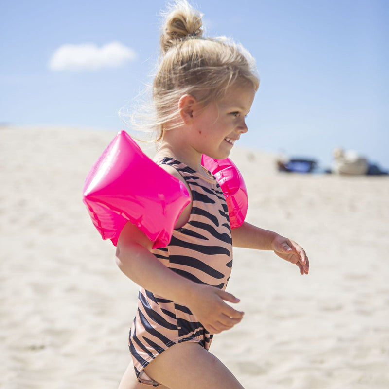 Load image into Gallery viewer, Neon | roze zwembandjes 0-2 jaar
