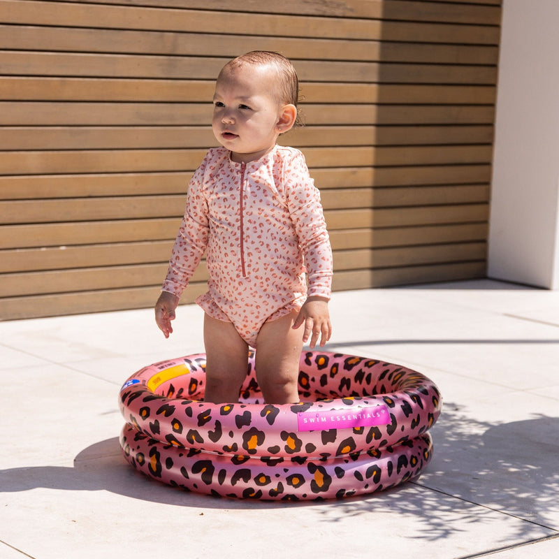 Load image into Gallery viewer, Safari chique | rosé goud baby zwembad ø 60 cm

