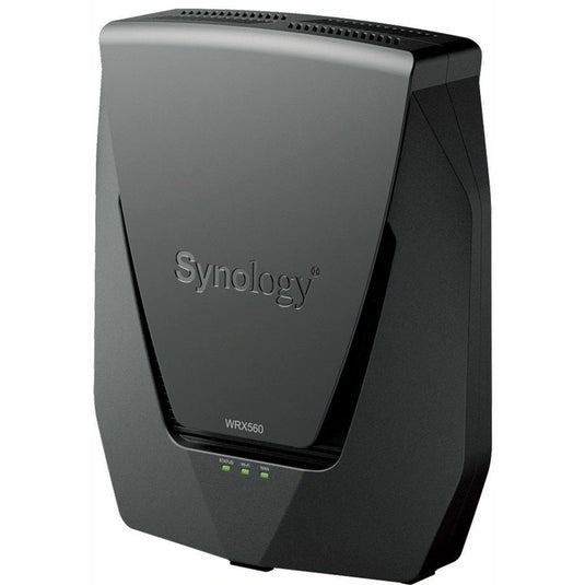 Synology wrx560 mesh router (zwart, usb 3.2 gen 1)