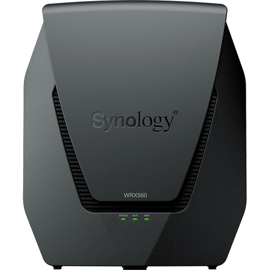 Synology wrx560 mesh router (zwart, usb 3.2 gen 1)