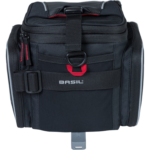 Basil Sport Design – luggage carrier bag MIK – 7-15 liters - black