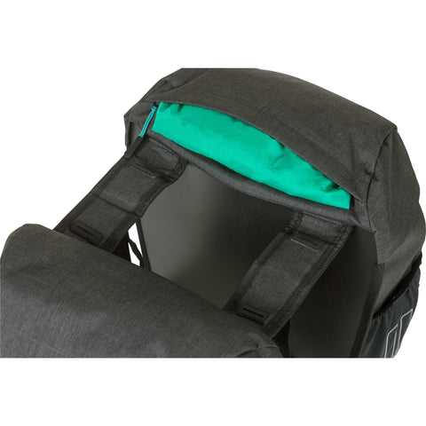 Basil Discovery 365D - double pannier M - 18 liters - black melee