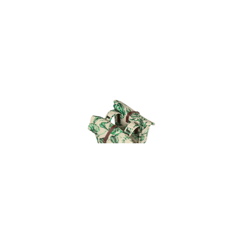 Load image into Gallery viewer, Basil Ever-Green dubbele fietstas, gerecycled PET, waterkerende vouwsluiting, unisex, fiets, sandshell beige
