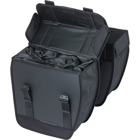 Basil Tour Waterproof - double pannier - 28 liters - black