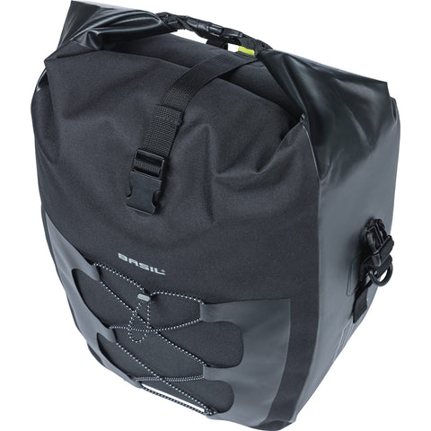 Basil Navigator Waterproof L - single pannier - 25-31 liters - black