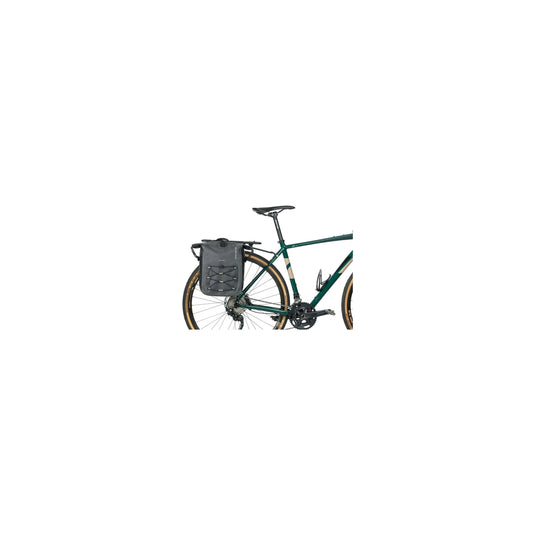 Basil Navigator Storm fietstas M - Sportieve en functionele enkele fietstas - Waterdicht - Zwart