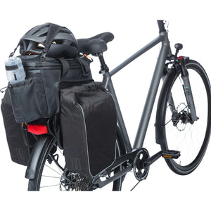 Basil gepäckträgertasche miles xl pro trunkbag miles xl pro mik 2.0 black orange