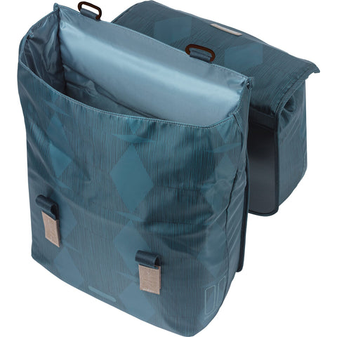 Basil Elegance - double pannier - 40-49 liters - estate blue