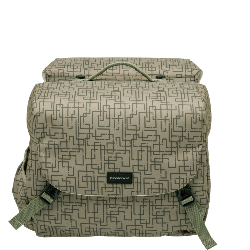 Load image into Gallery viewer, Mondi Joy - dubbele fietstas voor dames, sportief en waterafstotend, Ivy Walnut
