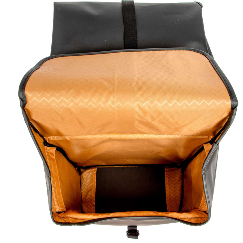 Load image into Gallery viewer, New Looxs Fietstas Odense - Dubbel, Zwart, Waterafstotend, Reflectie, Geschikt voor elektrische fietsen
