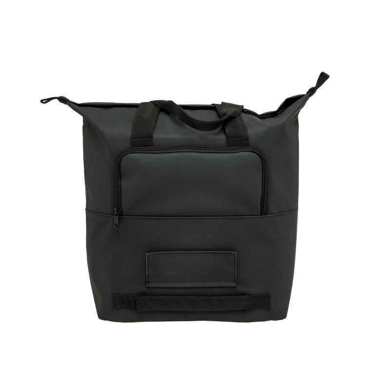 Afbeelding laden in galerijviewer, New Looxs zwarte boodschappentas 24L - polyester - zwart - haken
