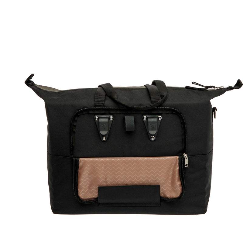 Afbeelding laden in galerijviewer, Burgers - new looxs tas new looxs tendo enkel | oslo | zwart groen | 21l
