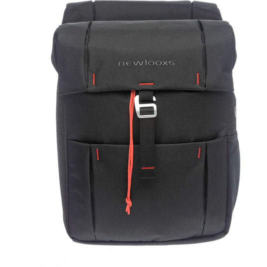 Newlooxs tas new looxs vigo double atran zwart | 37l