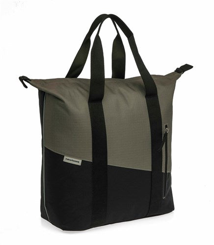 Burgers - new looxs tas new looxs kota shopper | oslo | zwart groen | 24l