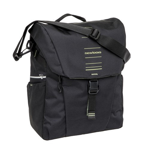Newlooxs tas new looxs vigo enkel | zwart groen | 20l