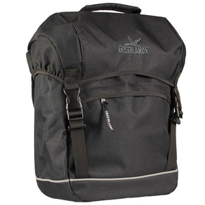 Greenlands Fietstas Travel 20 liter 30 x 37 x 17 cm zwart