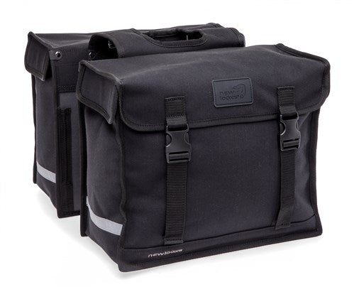 Load image into Gallery viewer, Burgers - new looxs tas new looxs double pannier deluxe zwart | 46l
