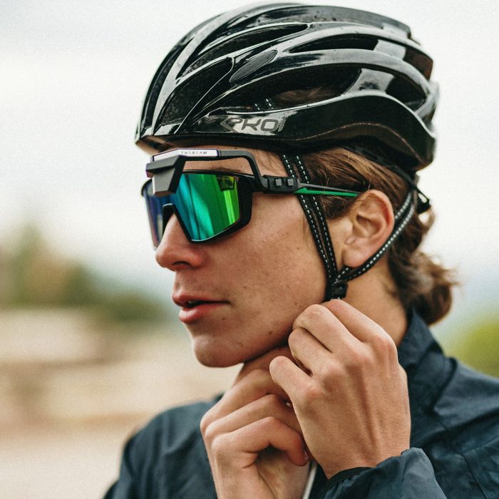 Load image into Gallery viewer, The beam sunglasses rearview mirror corky x - black
