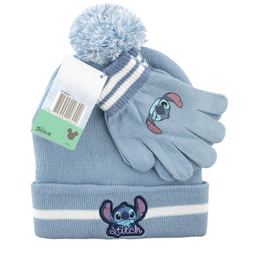 Lilo stitch winterset muts handschoen