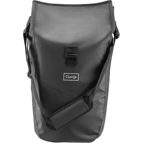 Clarijs fietstas solobag 24L zwart-grijs