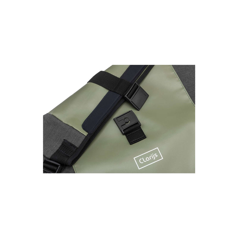 Load image into Gallery viewer, Clarijs fietstas solobag 24l olijf-grijs
