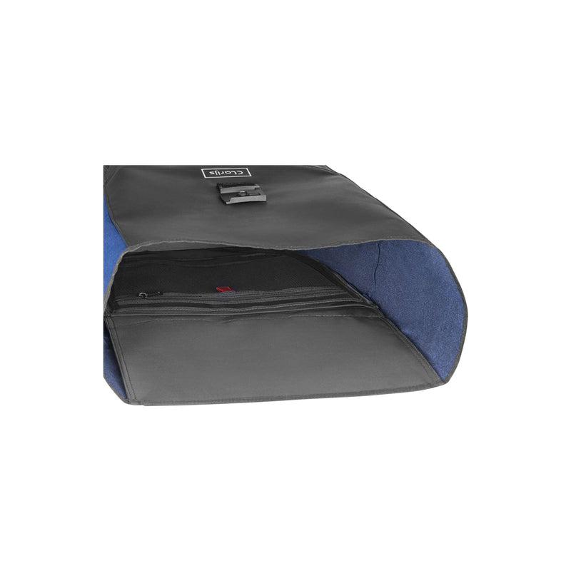 Load image into Gallery viewer, Clarijs fietstas solobag 24l zwart-blauw
