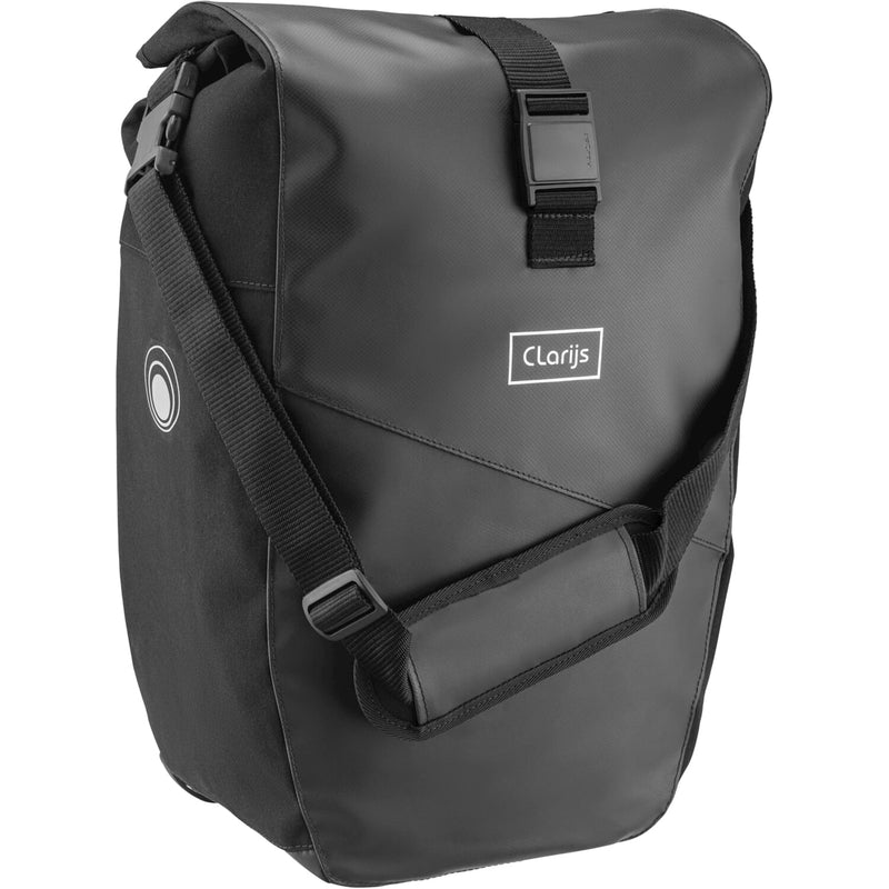 Afbeelding laden in galerijviewer, Clarijs fietstas solobag 24l zwart
